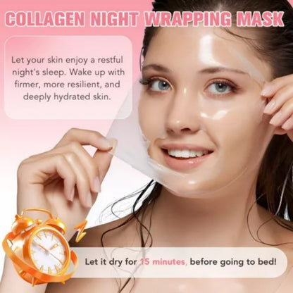 Collagen Night Packaging Facial Mask