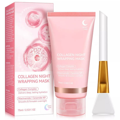 Collagen Night Packaging Facial Mask