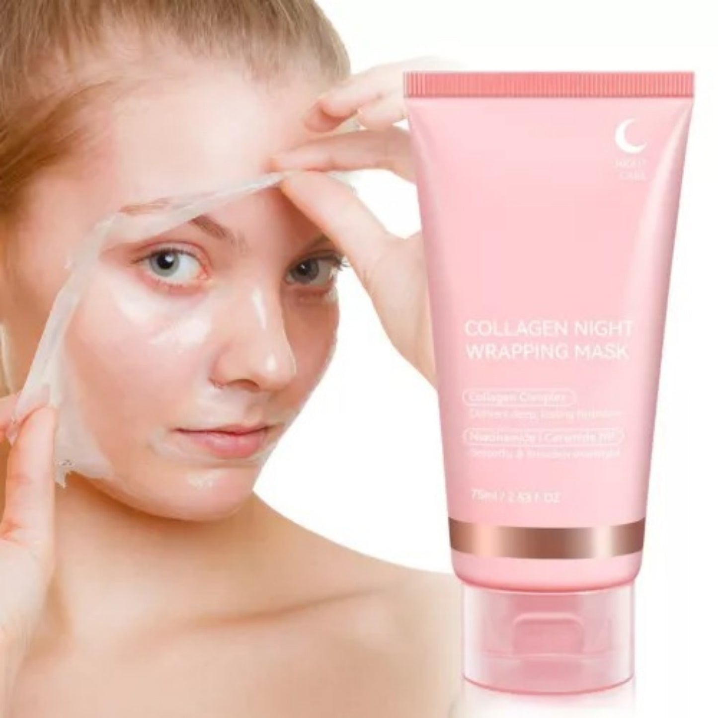 Collagen Night Packaging Facial Mask