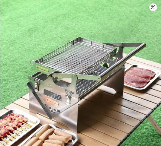 360° FlipFire Portable Charcoal Grill